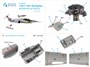 QD48200  декали  3D Декаль интерьера кабины F-104J (Kinetic)  (1:48) 2000002046912