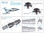 QD48202  декали  3D Декаль интерьера кабины TF-104G (Kinetic)  (1:48) 2000002136941