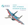 QD48203  декали  3D Декаль интерьера кабины ОКБ С-27 (Hobby boss)  (1:48) 2000002044420
