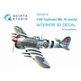 QD48218  декали  3D Декаль интерьера кабины  Typhoon Mk.Ib early (Hasegawa)  (1:48) 2000002046677