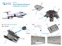 QD48224  декали  3D Декаль интерьера кабины F-104S/ASA-M (Kinetic)  (1:48) 2000002135012