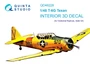 QD48228  декали  3D Декаль интерьера кабины T-6G (Italeri)  (1:48) 2000002136873