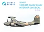 QD48237  декали  3D Декаль интерьера кабины B-26K (ICM)  (1:48) 2000002052982