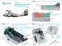 QD48237  декали  3D Декаль интерьера кабины B-26K (ICM)  (1:48) 2000002052982