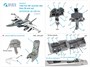 QD48243  декали  3D Декаль интерьера кабины  F/A-18F/EA-18G (MENG)  (1:48) 2000002046707