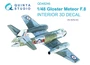 QD48246  декали  3D Декаль интерьера кабины  Meteor F.8 (Airfix) (1:48) 2000002116066