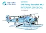 QD48255  декали  3D Декаль интерьера кабины Swordfish Mk.I (Tamiya) (1:48) 2000002116073