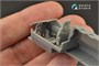 QD48271  декали  3D Декаль интерьера кабины Hs-129B-2  (Hasegawa)  (1:48) 2000002127253