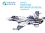 QD48277  декали  3D Декаль интерьера кабины F/A-18А (HobbyBoss)  (1:48) 2000002124023