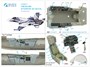 QD48277  декали  3D Декаль интерьера кабины F/A-18А (HobbyBoss)  (1:48) 2000002124023