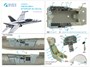 QD48278  декали  3D Декаль интерьера кабины F/A-18А++ (HobbyBoss)  (1:48) 2000002124030