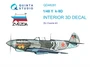 QD48281  декали  3D Декаль интерьера кабины Y@K-9Д (Звезда)  (1:48) 2000002053057