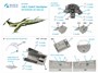 QD48282  декали  3D Декаль интерьера кабины F-104A/C (Kinetic) (1:48) 2000002116103