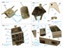QD48289  декали  3D Декаль интерьера кабины Ar 196A-3 (Italeri)  (1:48) 2000002053064