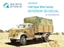QD48294  декали  3D Декаль интерьера кабины семейство Opel Blitz (Tamiya/Italeri)  (1:48) 2000002150749
