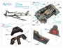 QD48296  декали  3D Декаль интерьера кабины FW 190D-9 (HobbyBoss)  (1:48) 2000002136989