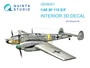 QD48301  декали  3D Декаль интерьера кабины Bf 110E/F (Eduard)  (1:48) 2000002169406