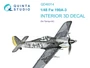 QD48314  декали  3D Декаль интерьера кабины FW-190A-3  (Tam.)  (1:48) 2000002137597