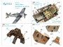 QD48314  декали  3D Декаль интерьера кабины FW-190A-3  (Tam.)  (1:48) 2000002137597