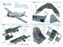 QD48319  декали  3D Декаль интерьера кабины F4F-3 late (Eduard)  (1:48) 2000002137009