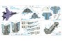 QD48320  декали  3D Декаль интерьера С-30CM (GWH)  (1:48) 2000002082880