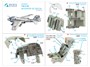 QD48324  декали  3D Декаль интерьера кабины A-6E (Kinetic)  (1:48) 2000002150787