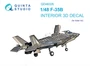 QD48326  декали  3D Декаль интерьера кабины F-35B (Italeri)  (1:48) 2000002127604