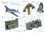 QD48330  декали  3D Декаль интерьера кабины F6F-3 Hellcat (Eduard)  (1:48) 2000002153559