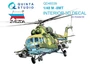 QD48339  декали  3D Декаль интерьера кабины M&-8МТ (Звезда)  (1:48) 2000002092148