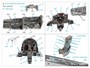 QD48341  декали  3D Декаль интерьера кабины F-4G early (Meng)  (1:48) 2000002137610