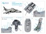 QD48343  декали  3D Декаль интерьера кабины Sea Harrier FRS.1  (Kinetic)  (1:48) 2000002127307