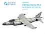 QD48344  декали  3D Декаль интерьера кабины Sea Harrier FA.2  (Kinetic)  (1:48) 2000002127314