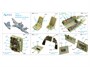 QD48353  декали  3D Декаль интерьера кабины Me 410 (Meng)  (1:48) 2000002150817