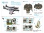 QD48363  декали  3D Декаль интерьера кабины F-82F Twin Mustang  (1:48) 2000002137665