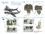 QD48364  декали  3D Декаль интерьера кабины F-82G Twin Mustang  (1:48) 2000002137672