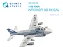 QD48372  декали  3D Декаль интерьера кабины A-6A (Kinetic)  (1:48) 2000002150848