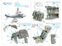 QD48372  декали  3D Декаль интерьера кабины A-6A (Kinetic)  (1:48) 2000002150848