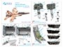 QD48374  декали 3D Декаль интерьера кабины  F/A-18F early (Hobby Boss)  (1:48) 2000002145790
