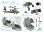 QD48375  декали 3D Декаль интерьера кабины  AH-64E (Hasegawa)  (1:48) 2000002145806