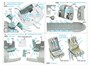 QD48380  декали  3D Декаль интерьера кабины M&-8МТ (AMK)  (1:48) 2000002135067