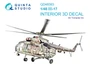 QD48383  декали  3D Декаль интерьера кабины M&-17 (Trumpeter)  (1:48) 2000002135098