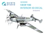 QD48386  декали   3D Декаль интерьера кабины BF 110G (Eduard)  (1:48) 2000002158387