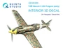 QD48389  декали   3D Декаль интерьера кабины Macchi C.202 Folgore ранний (Hasegawa:Eduard)  (1:48) 2000002158394