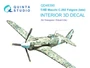 QD48390  декали   3D Декаль интерьера кабины Macchi C.202 Folgore поздний (Hasegawa:Eduard)  (1:48) 2000002158400