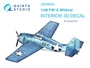 QD48403  декали   3D Декаль интерьера кабины F4F-4 Wildcat (Eduard)  (1:48) 2000002158417