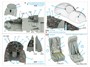 QD48406  декали  3D Декаль интерьера кабины M&-24 Nato Hind (Trump)  (1:48) 2000002150916