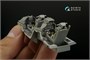 QD48408  декали  3D Декаль интерьера кабины F-16D Block 50 (Kinetic 2022 tool)  (1:48) 2000002138839