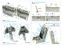 QD48408  декали  3D Декаль интерьера кабины F-16D Block 50 (Kinetic 2022 tool)  (1:48) 2000002138839