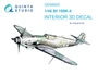 QD48420  декали   3D Декаль интерьера кабины Bf 109K-4 (Eduard)  (1:48) 2000002158462