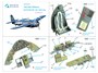 QD48421  декали   3D Декаль интерьера кабины FM-2 Wildcat (Eduard)  (1:48) 2000002158479